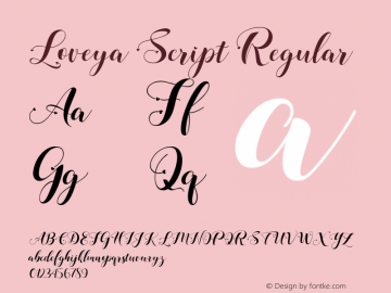 Loveya Script