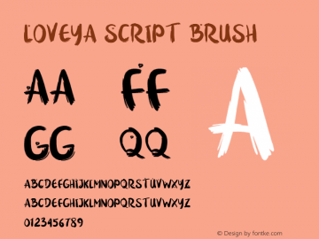 Loveya Script
