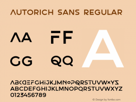 Autorich Sans