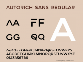 Autorich Sans