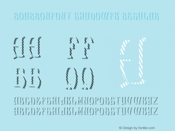 BourbonFont ShadowFX