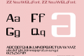 ZZ NewWGL4Font