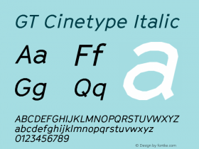 GT Cinetype