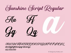 Sunshine Script