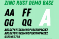 Zing Rust Demo