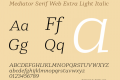 Mediator Serif Web