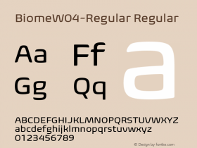 BiomeW04-Regular