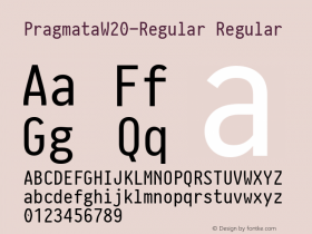 PragmataW20-Regular