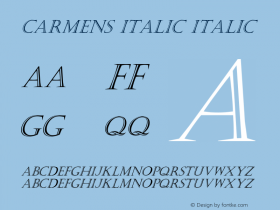 Carmens-Italic