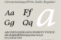 GivensAntiquaW04-Italic