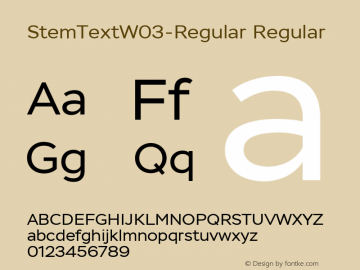 StemTextW03-Regular