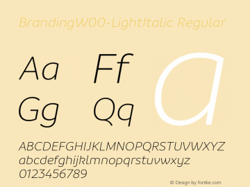 BrandingW00-LightItalic