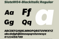 SlateW04-BlackItalic