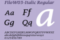 FiloW03-Italic