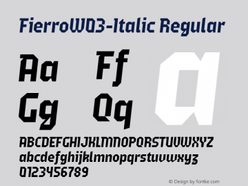 FierroW03-Italic