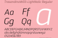 TrasandinaW03-LightItalic