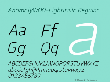 AnomolyW00-LightItalic