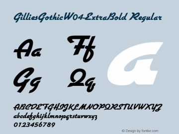 GilliesGothicW04-ExtraBold