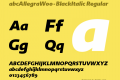 abcAllegraW00-BlackItalic