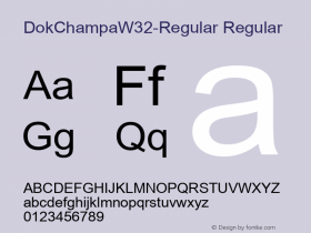 DokChampaW32-Regular