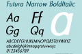 Futura Narrow