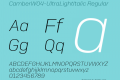 CamberW04-UltraLightItalic