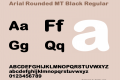 Arial Rounded MT Black