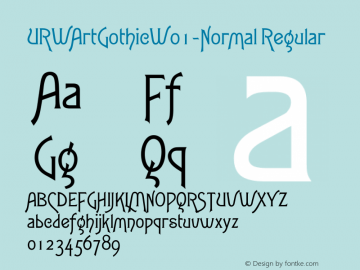 URWArtGothicW01-Normal