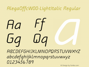 AlegaOffcW00-LightItalic