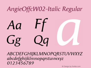 AngieOffcW02-Italic