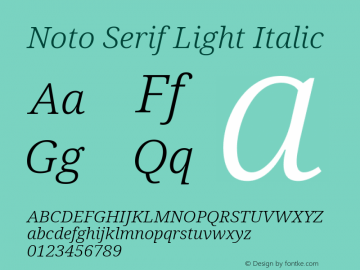 Noto Serif