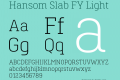 Hansom Slab FY