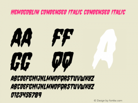 Hemogoblin Condensed Italic