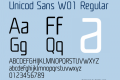 Unicod Sans W01