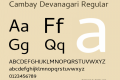 Cambay Devanagari