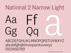 National 2 Narrow