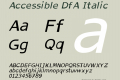 Accessible DfA