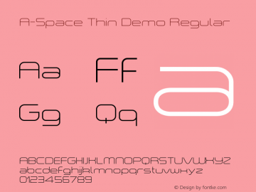 A-Space Thin Demo