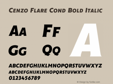 Cenzo Flare Cond