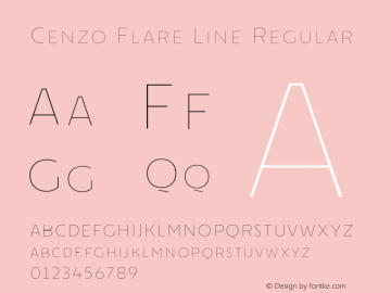 Cenzo Flare Line