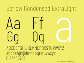 Barlow Condensed