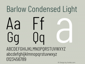 Barlow Condensed