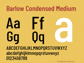 Barlow Condensed