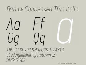 Barlow Condensed