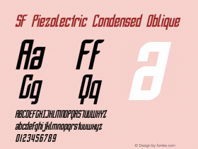 SF Piezolectric Condensed