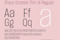 Sharp Grotesk Thin 14