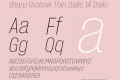 Sharp Grotesk Thin Italic 14