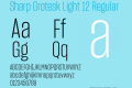 Sharp Grotesk Light 12