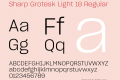 Sharp Grotesk Light 18