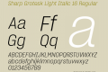 Sharp Grotesk Light Italic 16